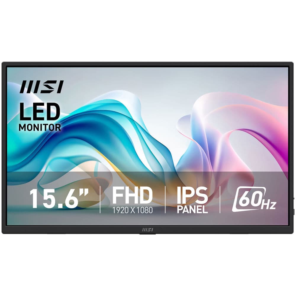 Monitor Portátil MSI PRO MP165 E6 de 15.6" (38.1 cm)