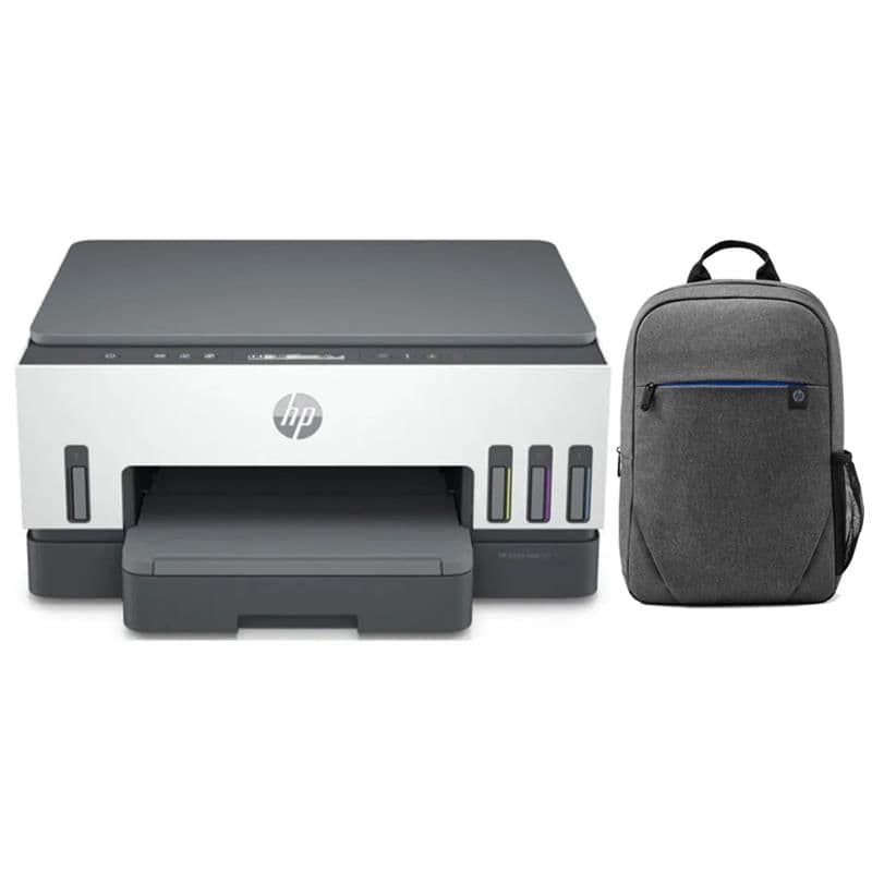 Combo impresora multifuncional HP 720 smart tank Wi-Fi + Mochila