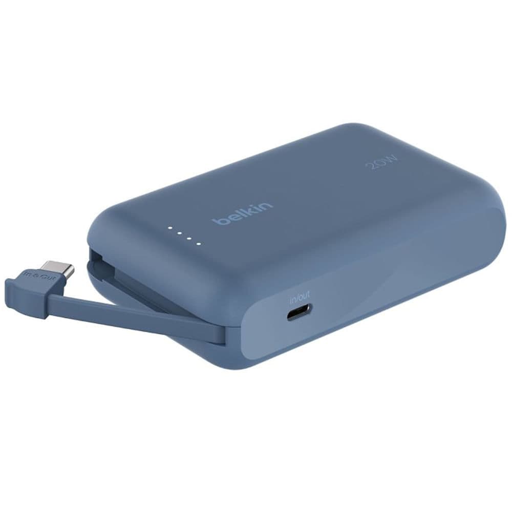 Power bank Belkin BoostCharge 10K con cable USB-C integrado