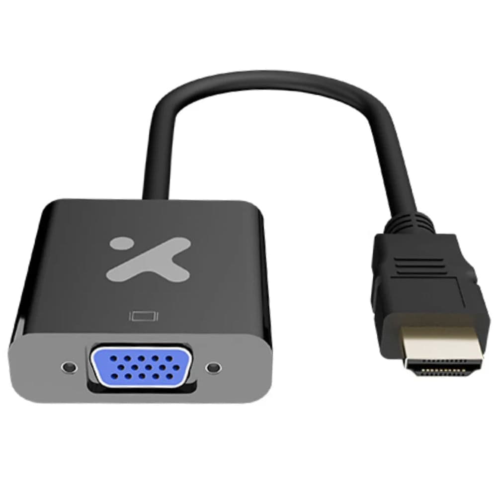 Adaptador de video HDMI macho a VGA hembra