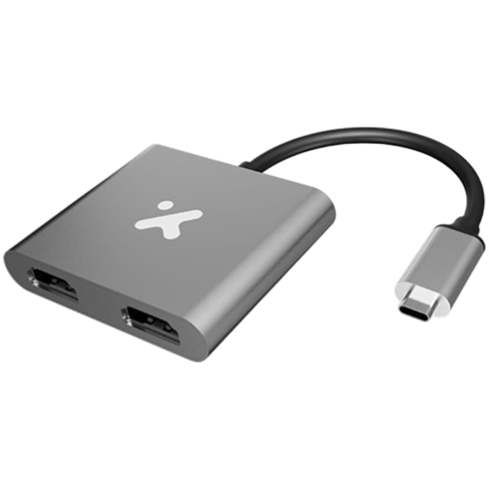 Adaptador de USB- C a HDMI dual