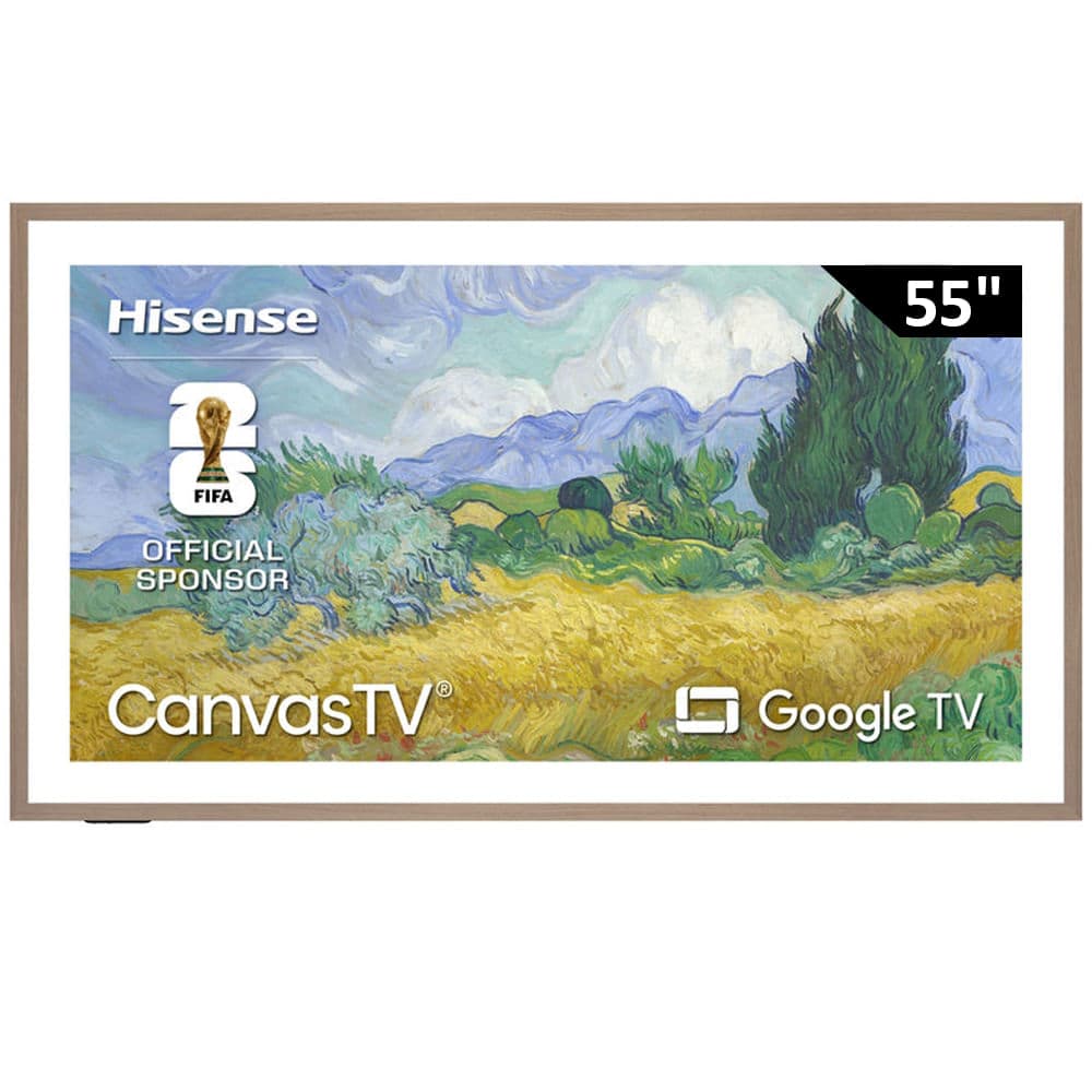 Pantalla Hisense 55" (139.7 cm)  Class S7 CanvasTV 4K QLED Google TV 55S7SG
