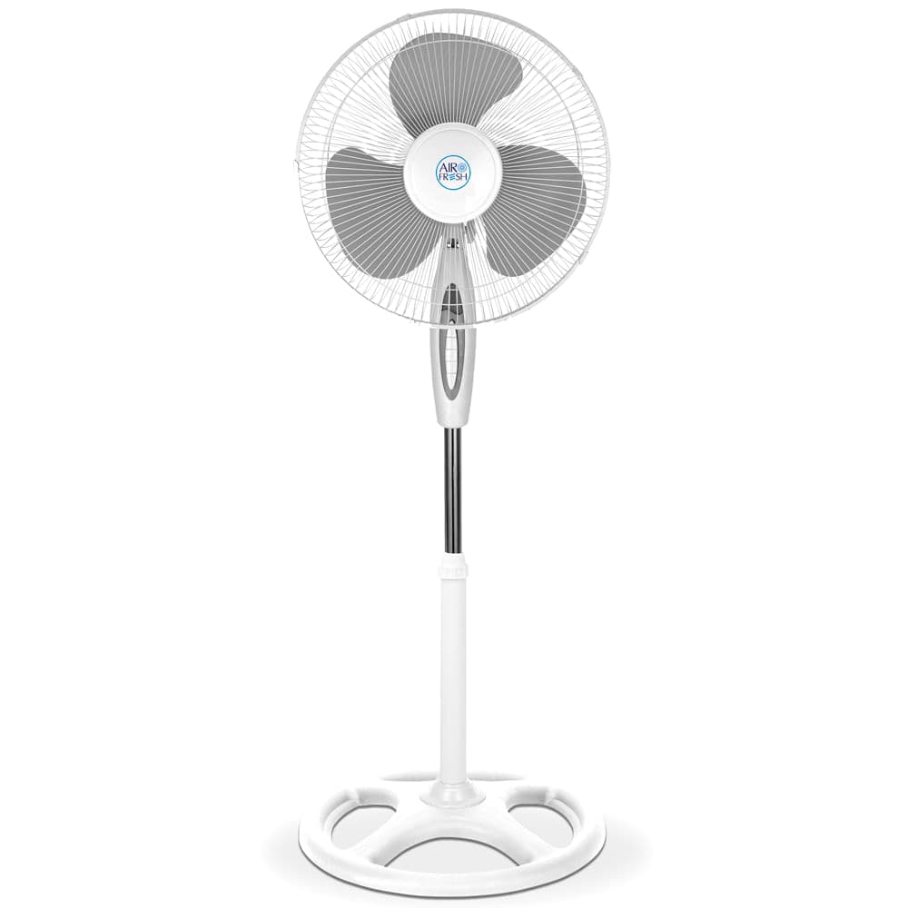 Ventilador de pedestal 40.6 (16") PE1620 base redonda blanca