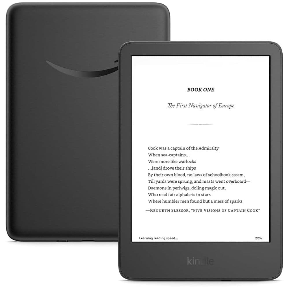 Tablet Amazon Kindle 6" (15.24 cm) 16GB Negro