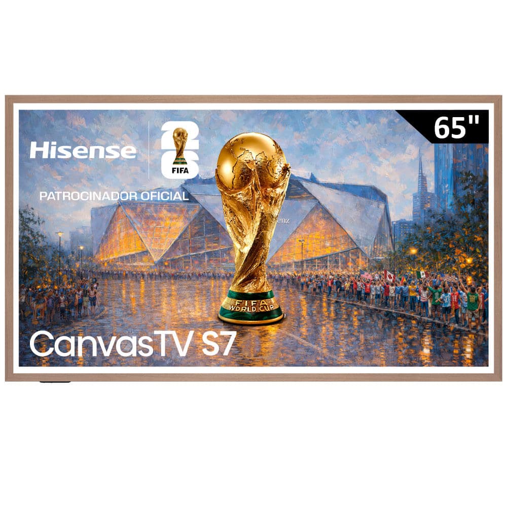 Pantalla Hisense Canvas TV  S7SG 65" (165.1 cm) QLED UHD 4K