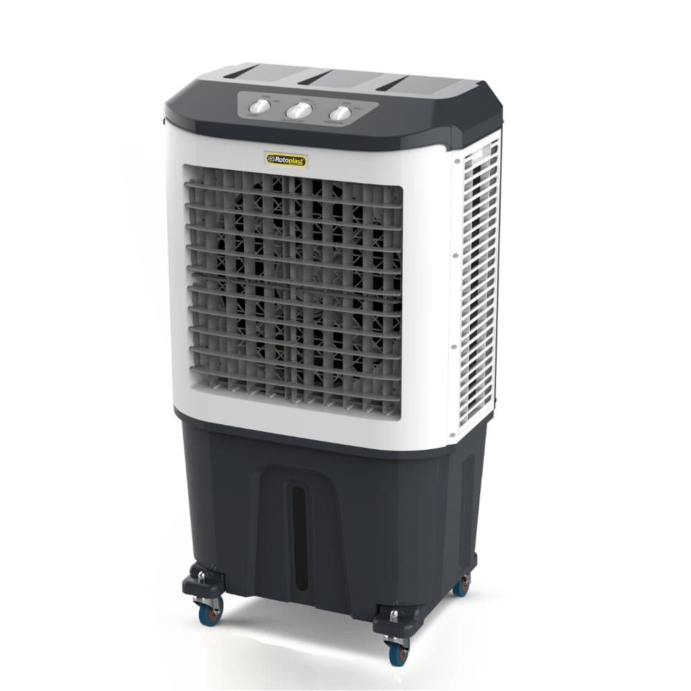 Climatizador portátil Rotoplast 46- 100% ecologico-80% menos energia