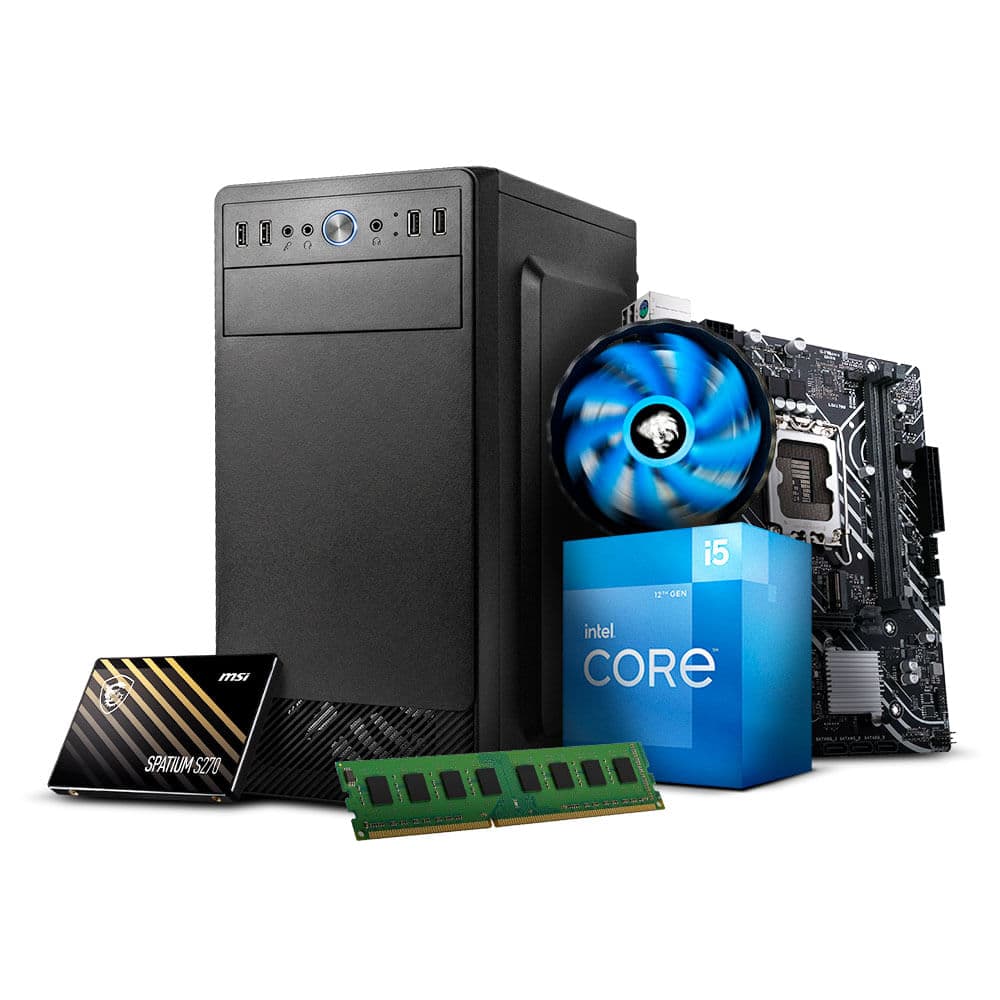 Computadora de escritorio i5-12400 16 GB de RAM SSD 240 Windows 11
