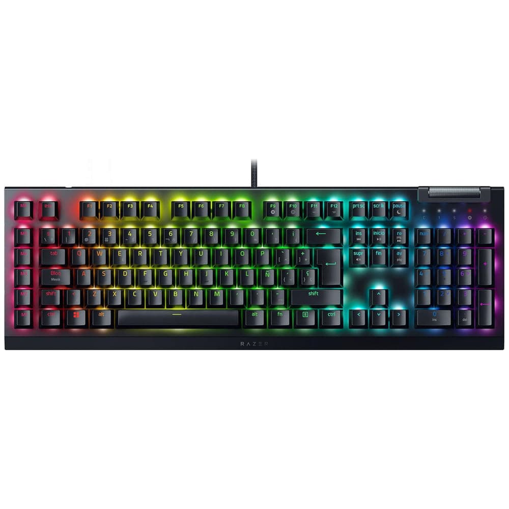 Teclado mecánico RGB Razer BlackWidow V4 X cableado