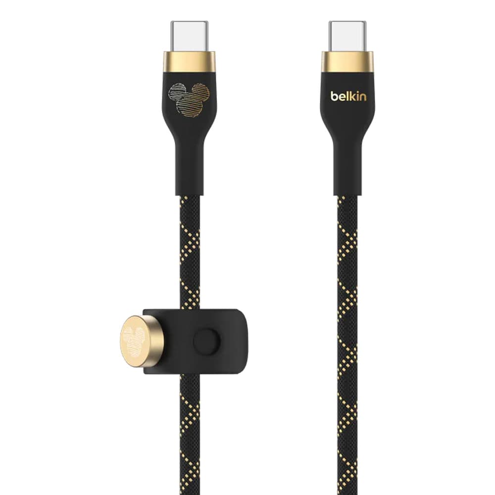 Cable Belkin BoostCharge Pro Flex USB-C 60W 2m versión Mickey Mouse