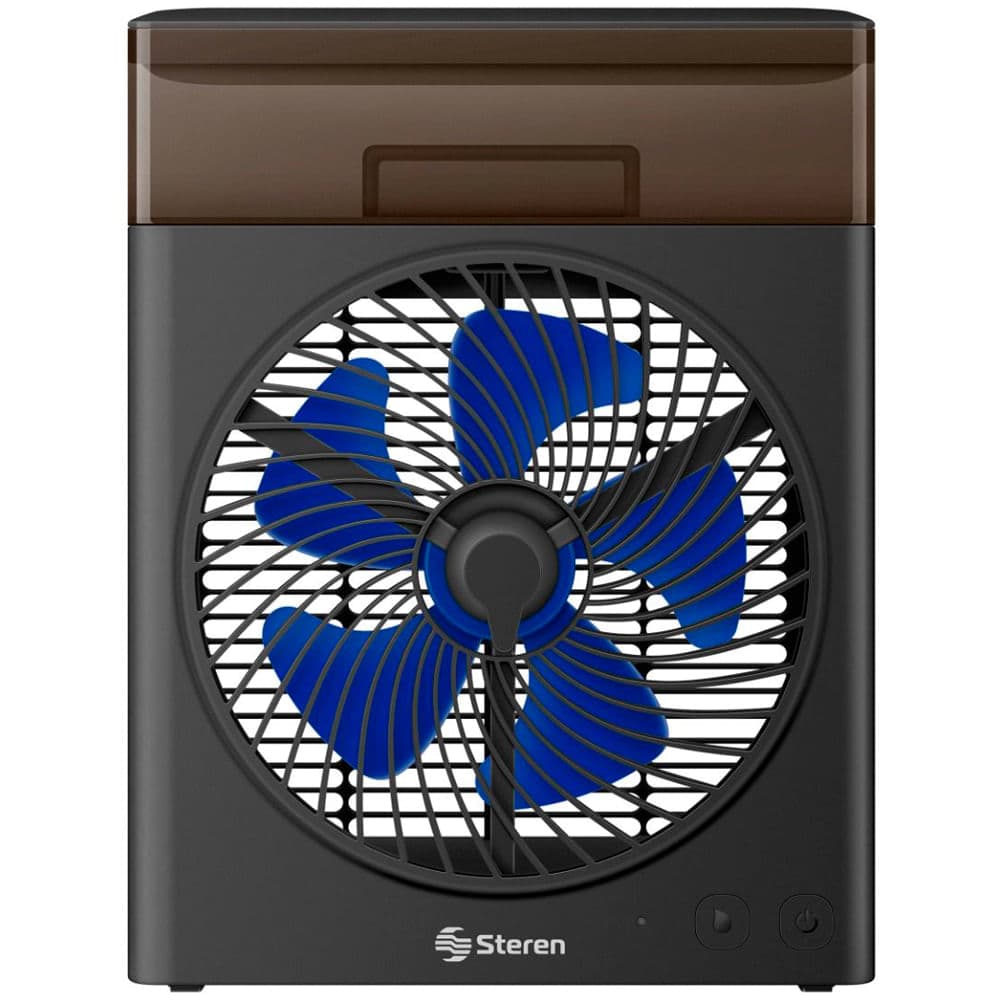 Ventilador personal con rociador y batería Steren AIR-750