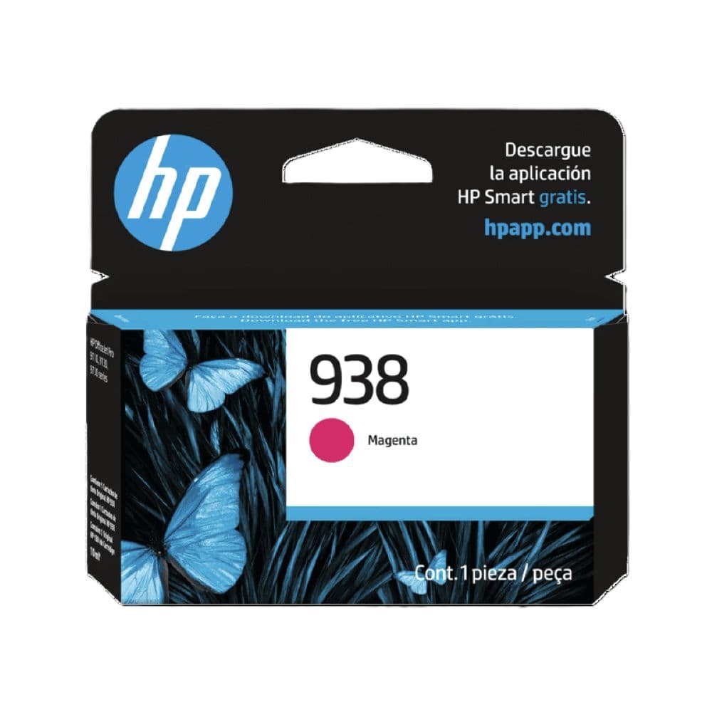 Tinta HP 938 Magenta Original- 4S6X5PL 10ML Compatible con 9110/9130/9730