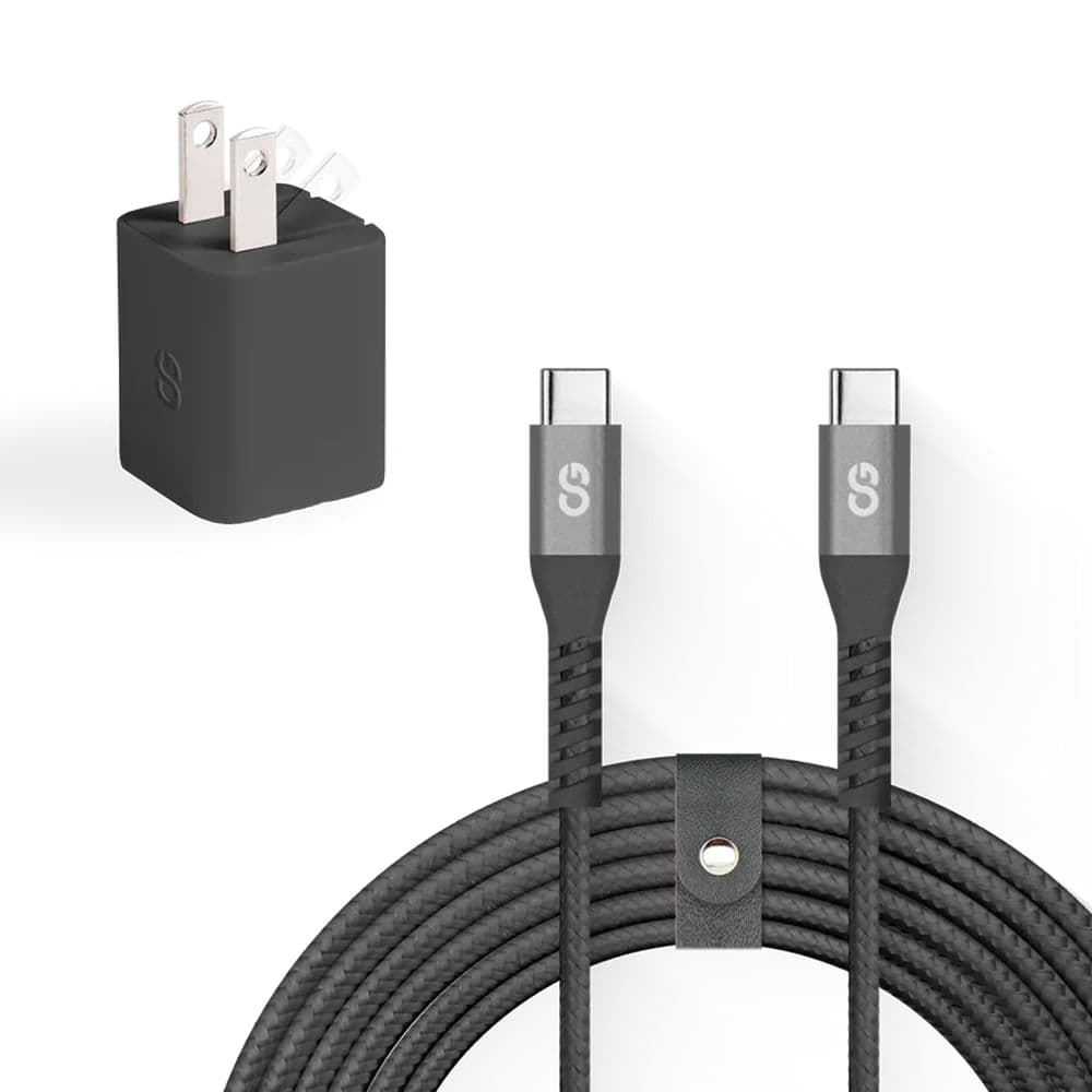 Kit carga LOGiiX Vibrance 30W + cable USB-C 1.5 m