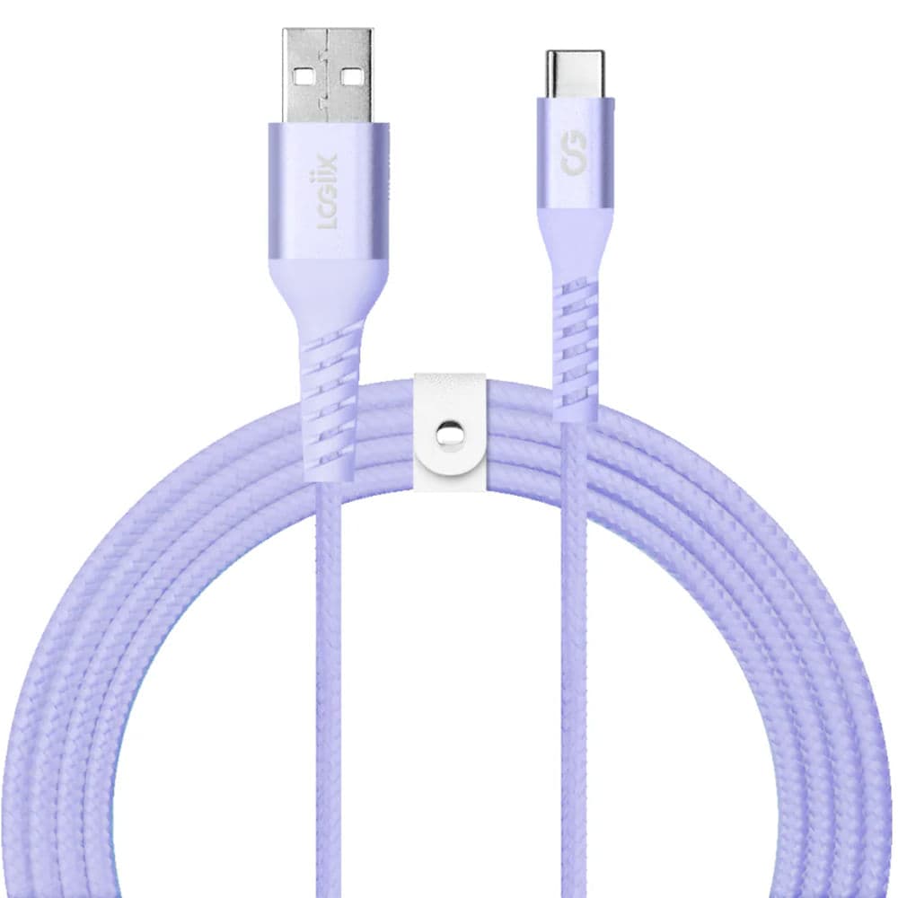Cable LOGiiX Vibrance USB-A a USB-C 120cm 15W