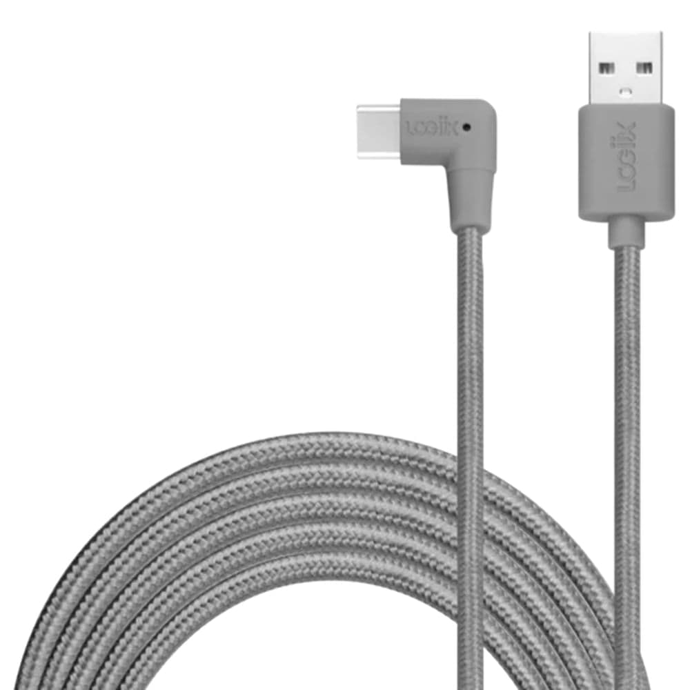Cable LOGiiX Piston Connect XL 90 USB-A a USB-C 3m
