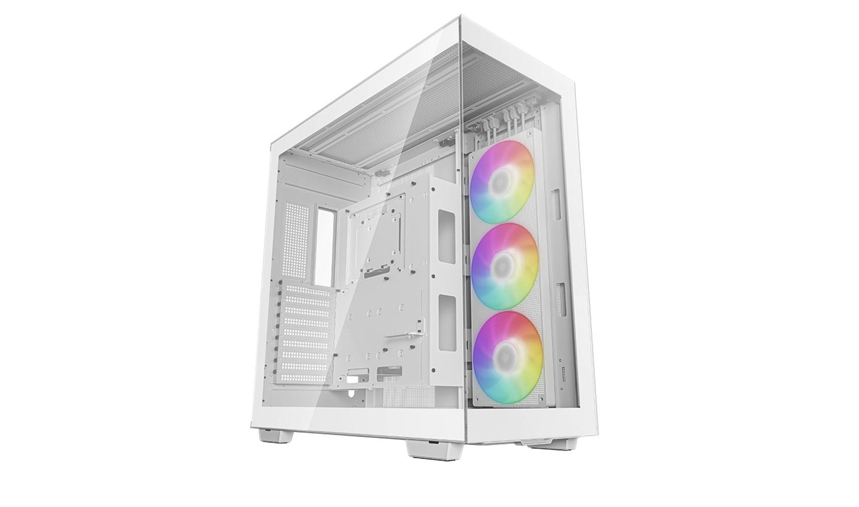 CASE GAMER DEEPCOOL CH780 ATX MAX PREMIUM CON VIDRIO TEMPLADO WHITE