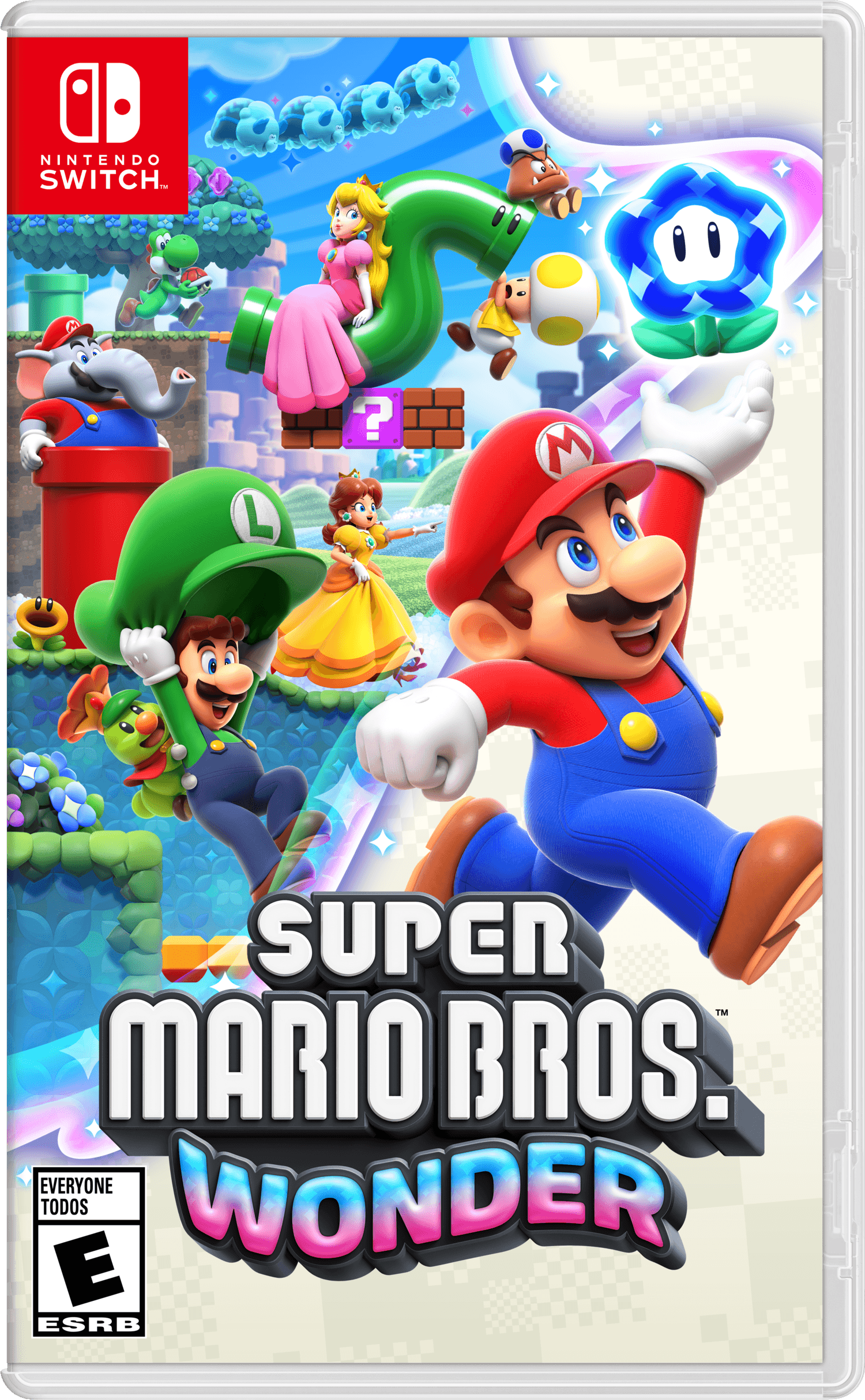Juego Super Mario Bros Wonder para Nintendo Switch