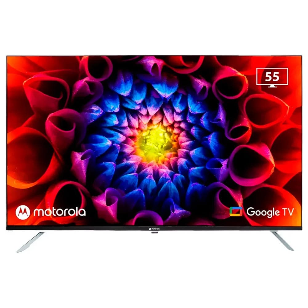 Pantalla Motorola LED 55" pulgadas Google TV MOT55ULE11