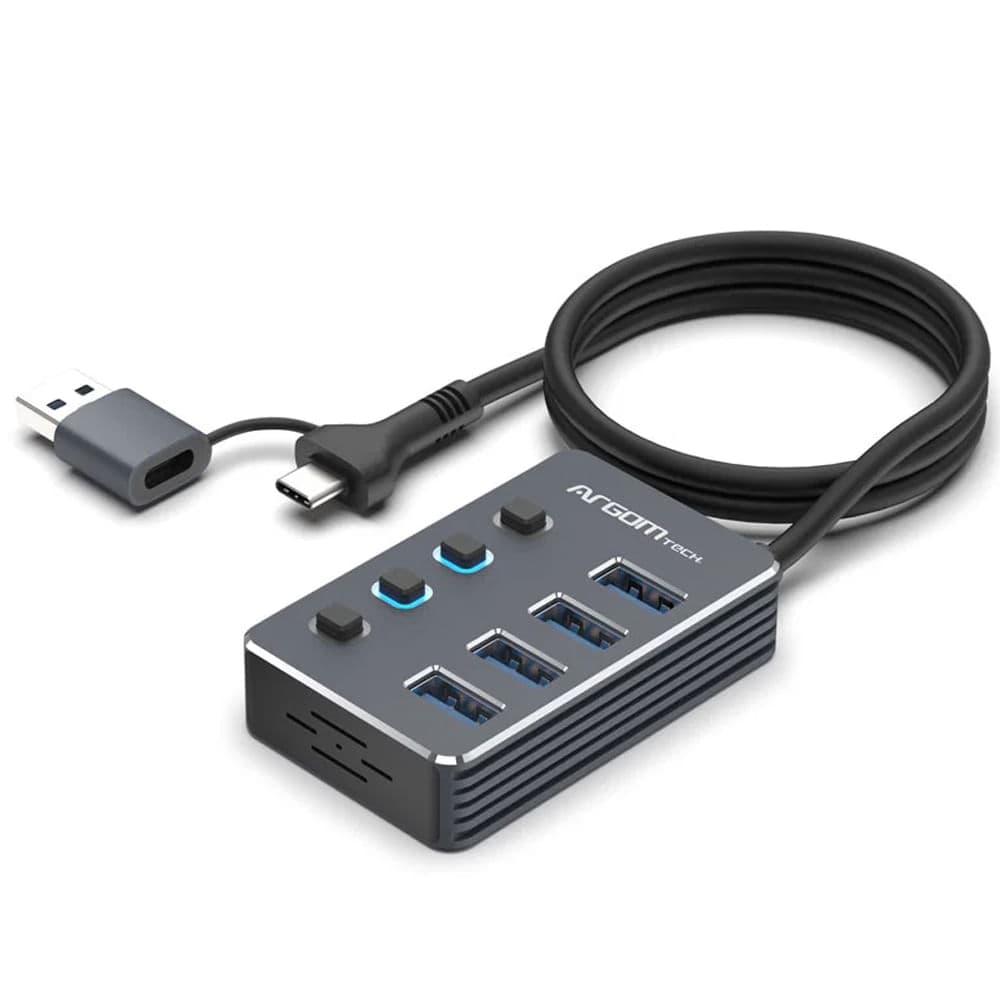 Adaptador One Axess Hub USB 3.0 4 Puertos