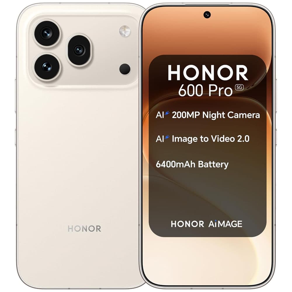 Celular HONOR 600 Pro 12GB RAM + 512GB ROM cámara 200MP 6.5" (16.69 cm)