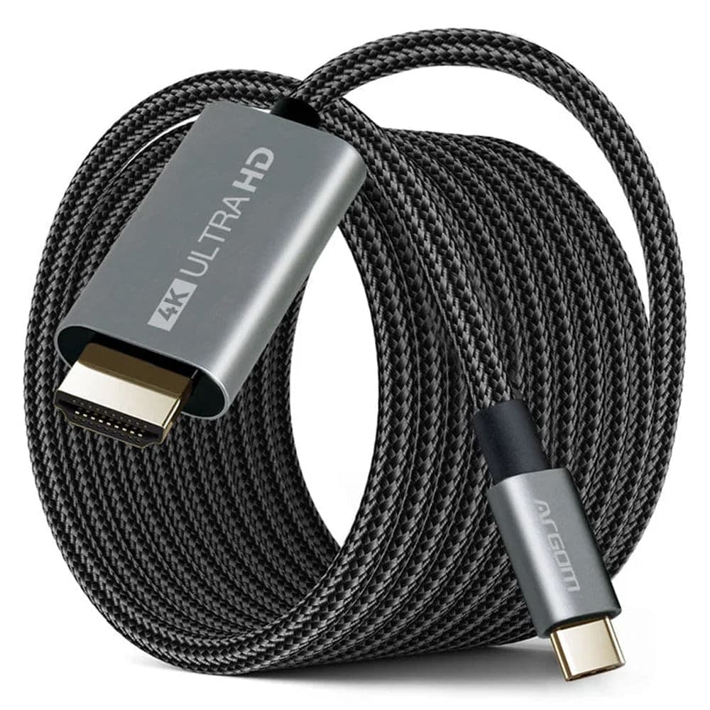 Cable USB-C a HDMI ArgomTech 4K 1.8 m
