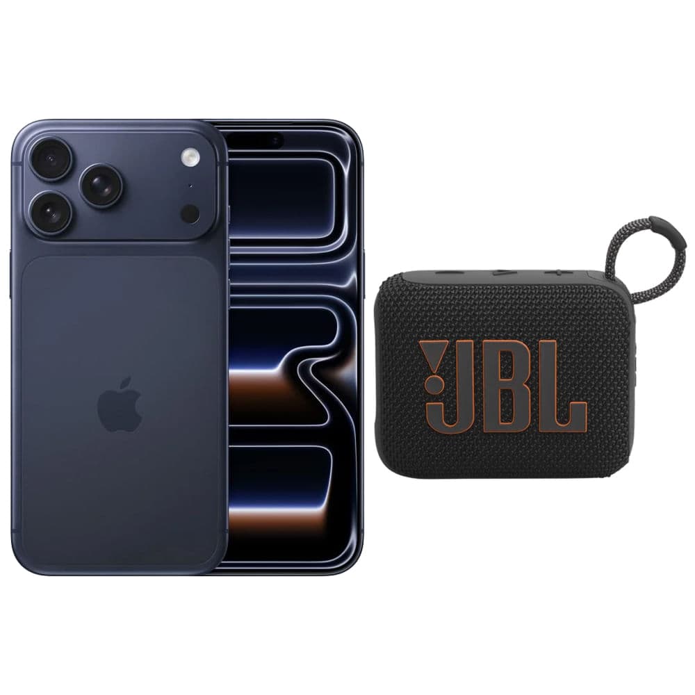 Combo Apple iPhone 17 Pro Max 256GB 17.52 cm (6.9") + Bocina JBL GO 4