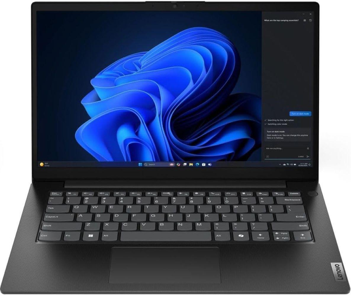 Laptop Lenovo V14 G5 IRL Intel Core 7 240H 16GB RAM 1TB SSD 14" FHD Windows 11 Home Black
