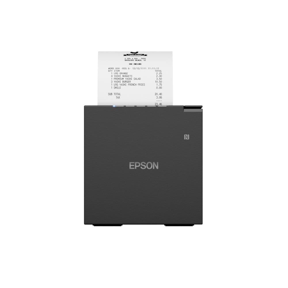 Impresora POS Térmica Epson TM-m30III USB, Bluetooth, WiFi, Ethernet Negra - C31CK50052