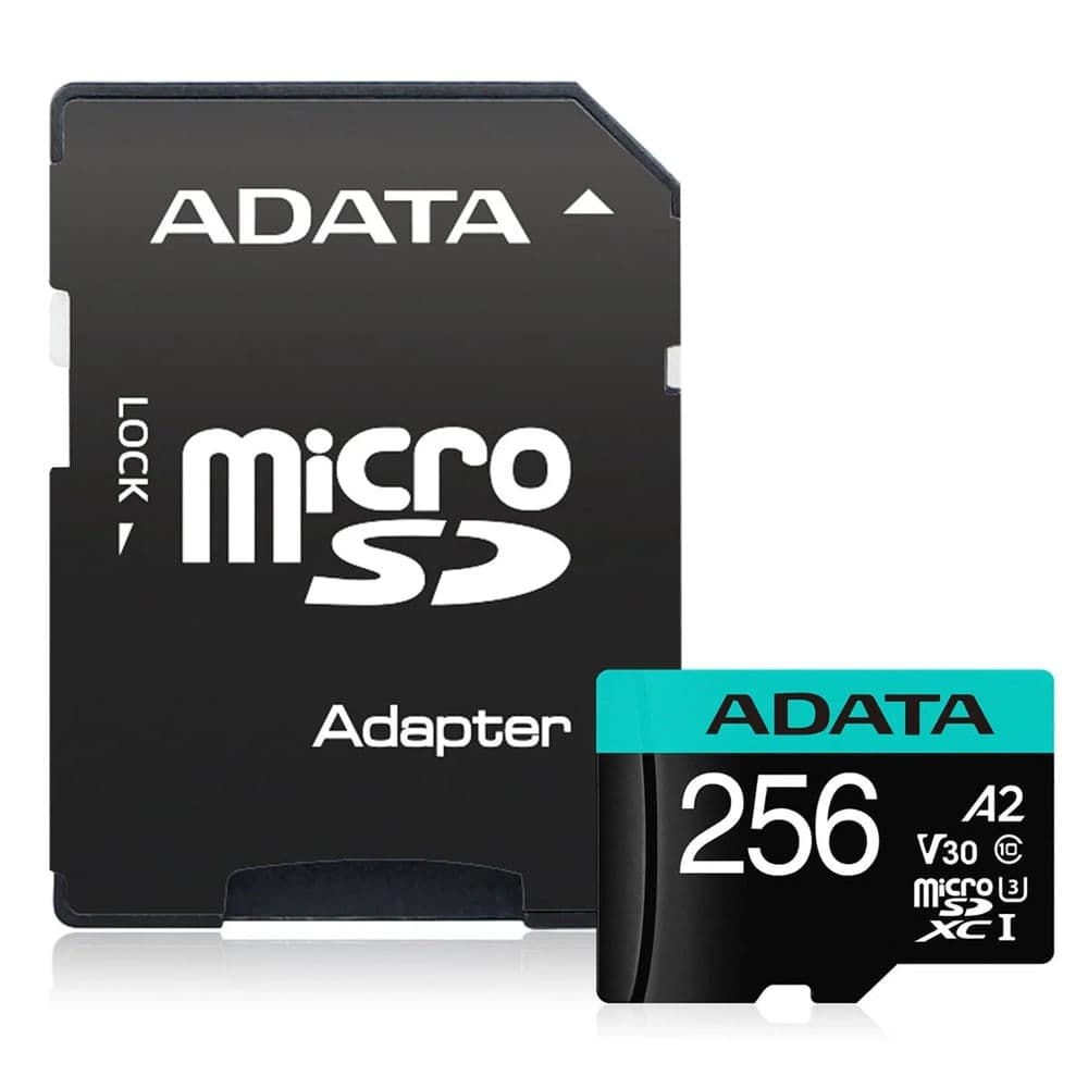MEMORIA MICRO SD ADATA CLASE 10 256GB UHS-I AUSDX256GUICL10A1-RA1