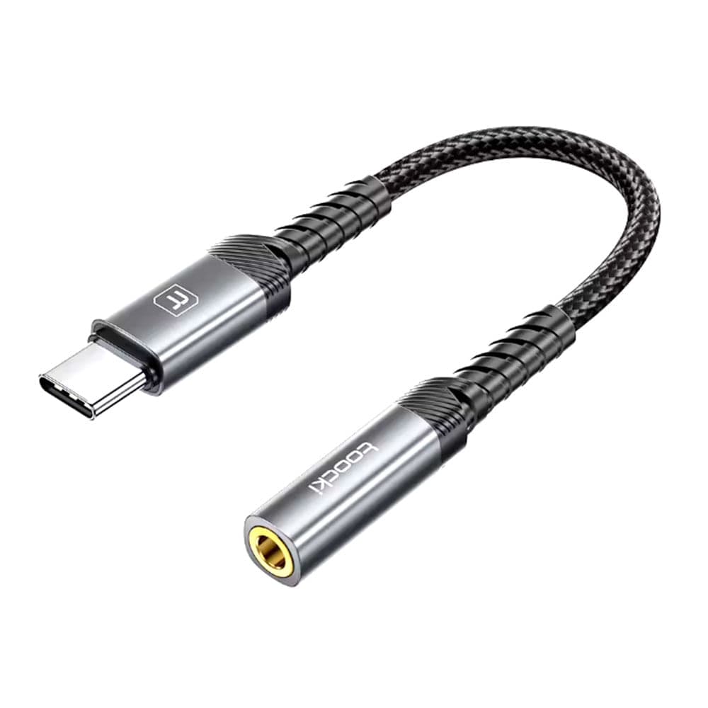 ADAPTADOR USB-C MACHO A 3.5MM HEMBRA TOOCKI 20180002