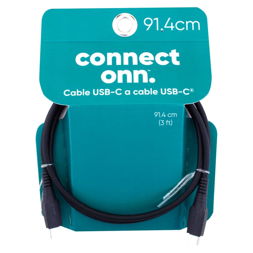 Onncable 3 Usb C To Usb C Silicon Blk