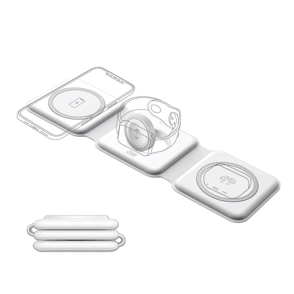 Charger I2Go 3N1 Magnetic Wireless Fold