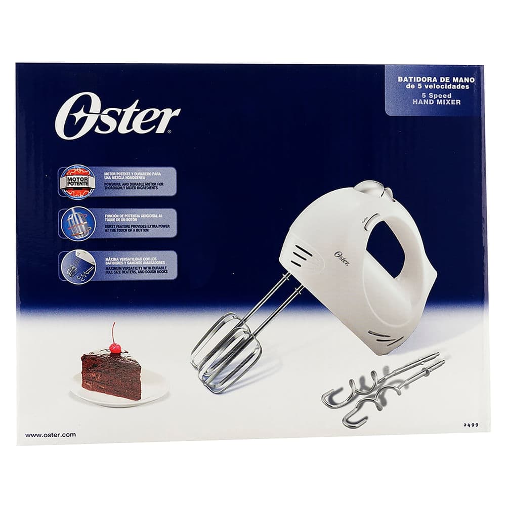 Batidora Oster de Mano 5 Velocidades