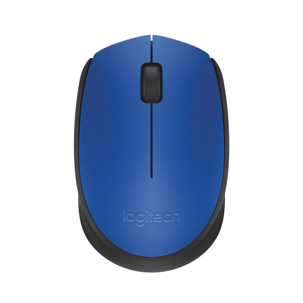 Mouse Inalámbrico Logitech Azul M170