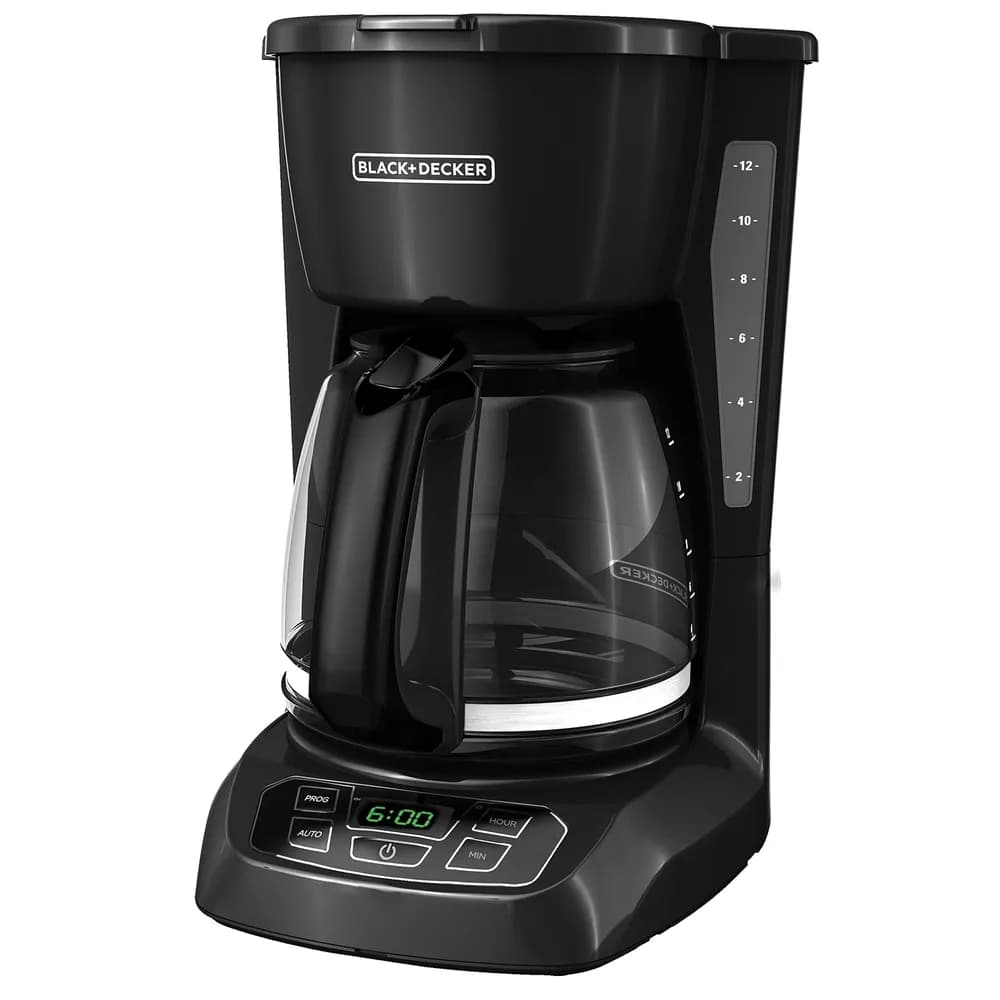 Cafetera Programable Black & Decker 12 Tazas