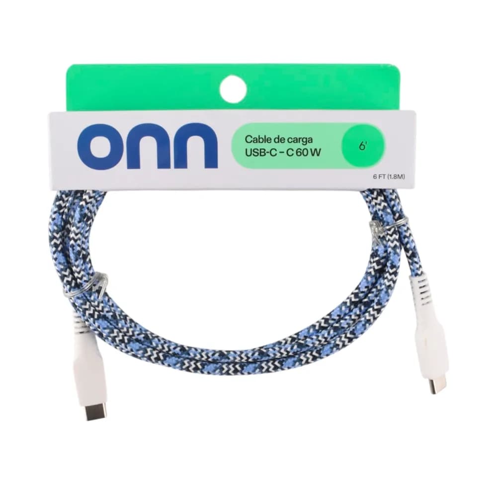 Onn Cable 6 Plg Usb c To Usb c
