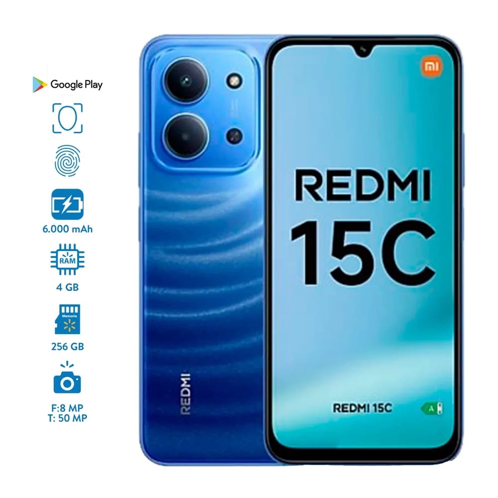 Telefono Redmi 15c 4gb 256gb