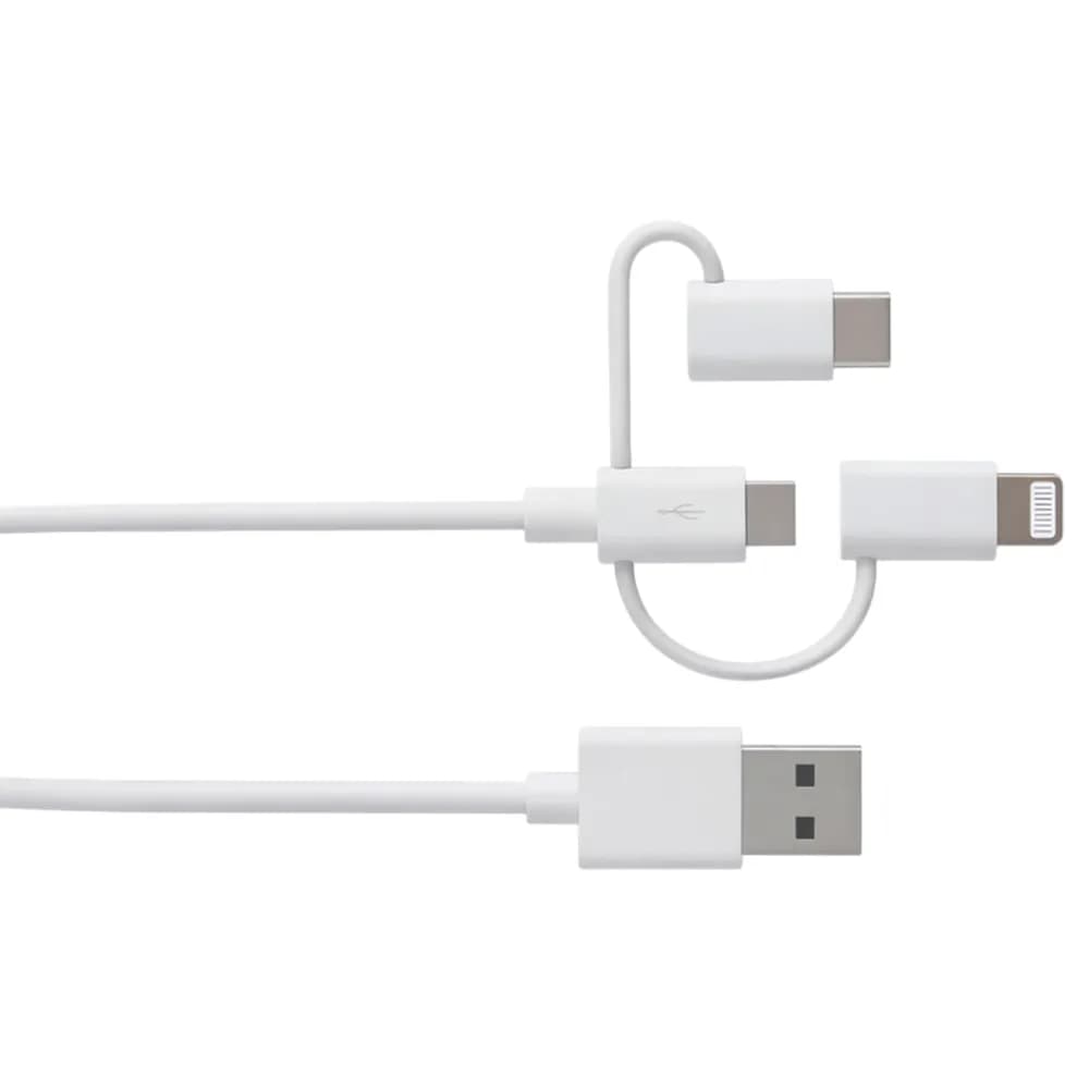 Db Cable Micro Usb Punta Triple 3 En 1