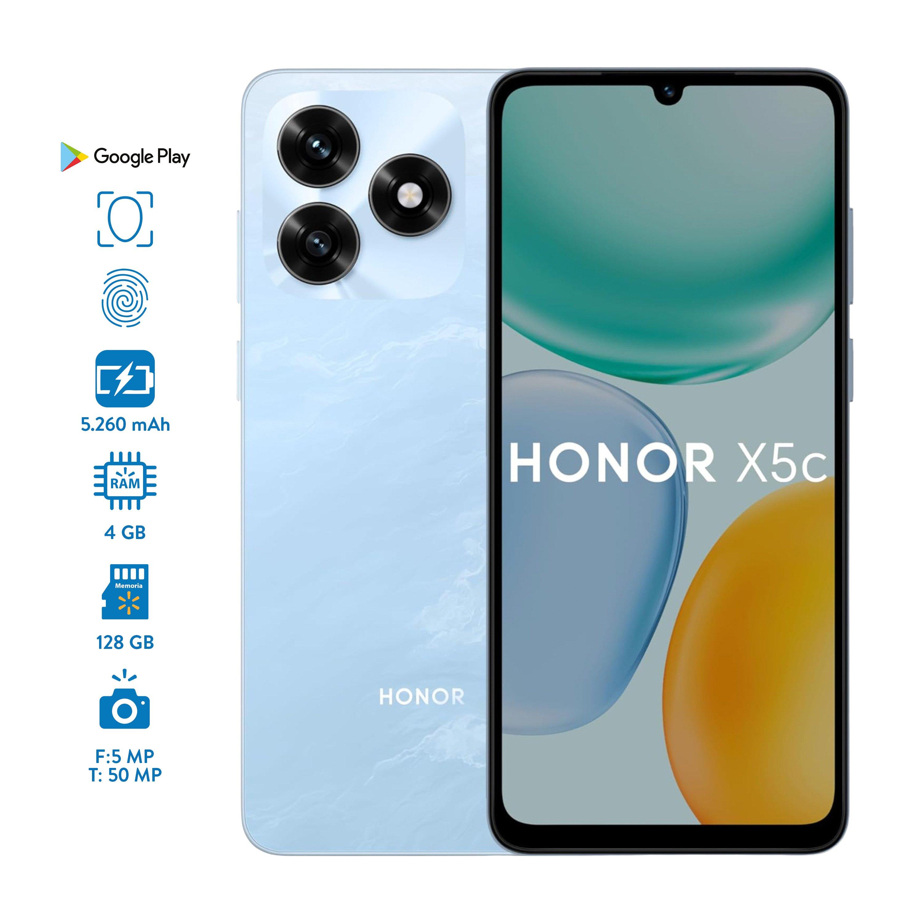 Celular Honor X5c 4GB 128GB Almacenamiento