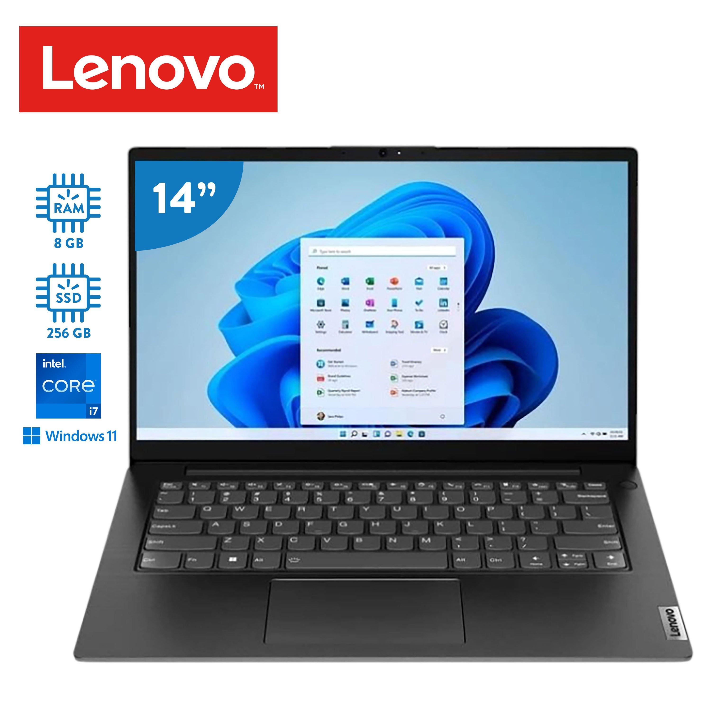 Lenovo V14g4 Iru 8gb256ssdcorei7 Black