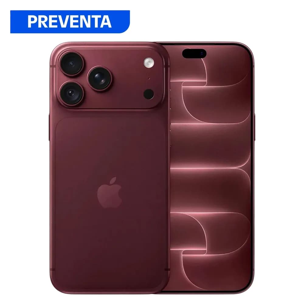 Celular Apple Iphone 18 Pro Max Burgundy 256GB Almacenamiento