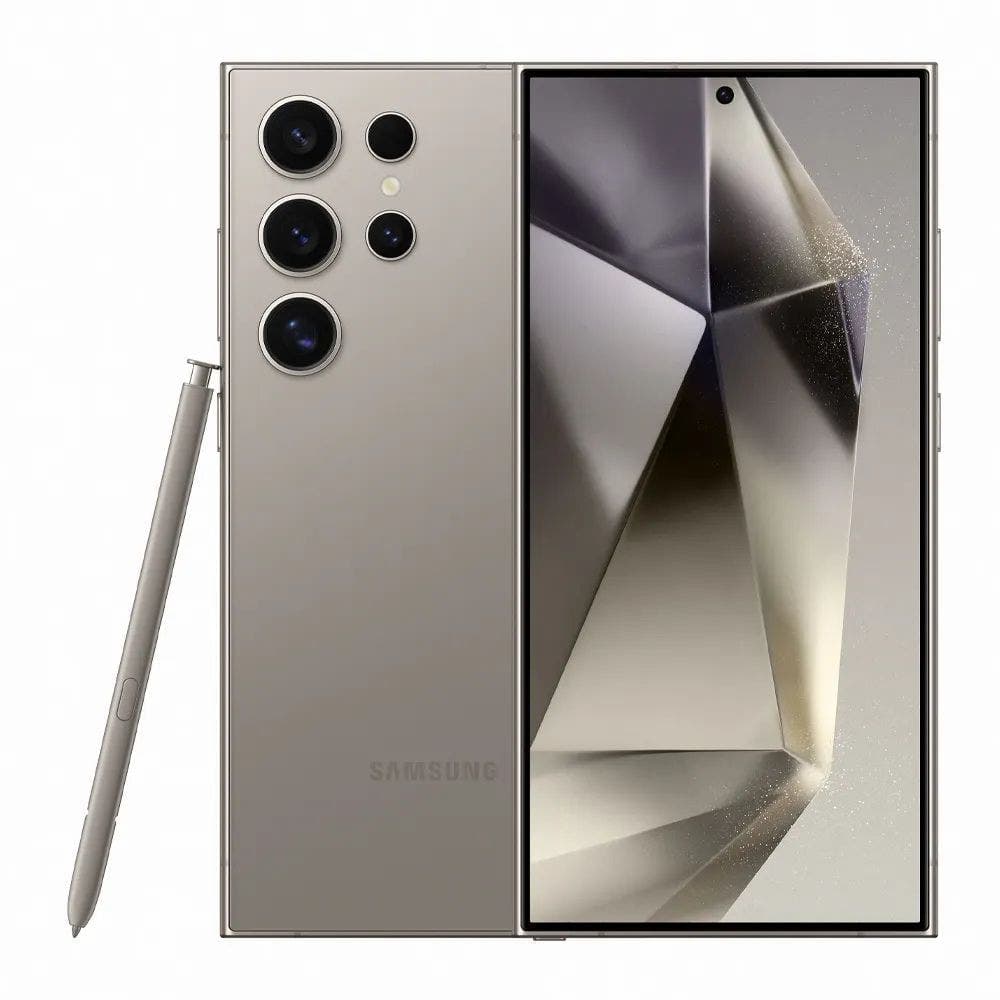 Celular Samsung Galaxy S24 Ultra 256 GB 12 GB RAM  Pantalla  6.8" Cámara 200MP + 50MP + 12MP + 10MP Titanium Gray